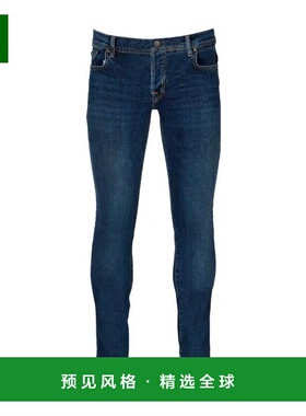 香港直邮Brian Dales 男士牛仔裤 13952THOR17 AW2020 蓝色 修身