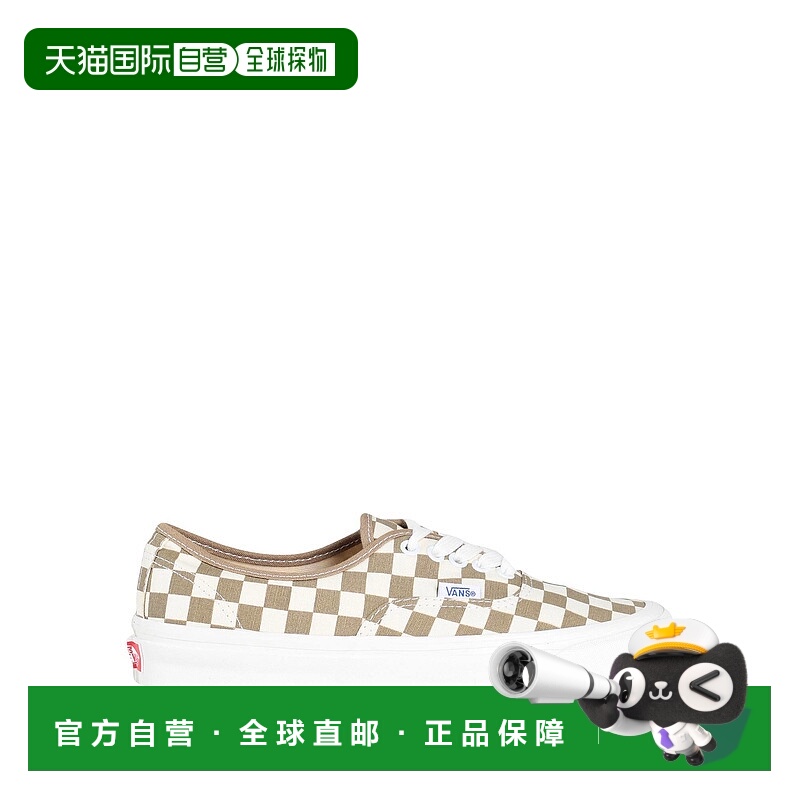 1h可退 香港直邮Vans 范斯 女士 运动鞋 beige米色 舒适时尚