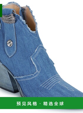 欧洲直邮Fru.it   女士鞋子靴子 8575-944-CUOIO-GREZZO-JEANS-LA