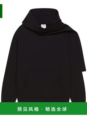 香港直邮Courreges 连帽衫围巾 325JHO047JS02349999长袖卫衣