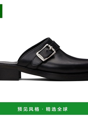 1h可退 香港直邮Our Legacy 男士 黑色 Camion 穆勒鞋 A2217CVSE