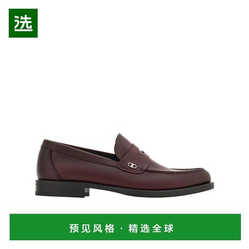 香港直邮Salvatore Ferragamo Gancini-Plaque Penny乐福鞋 02958