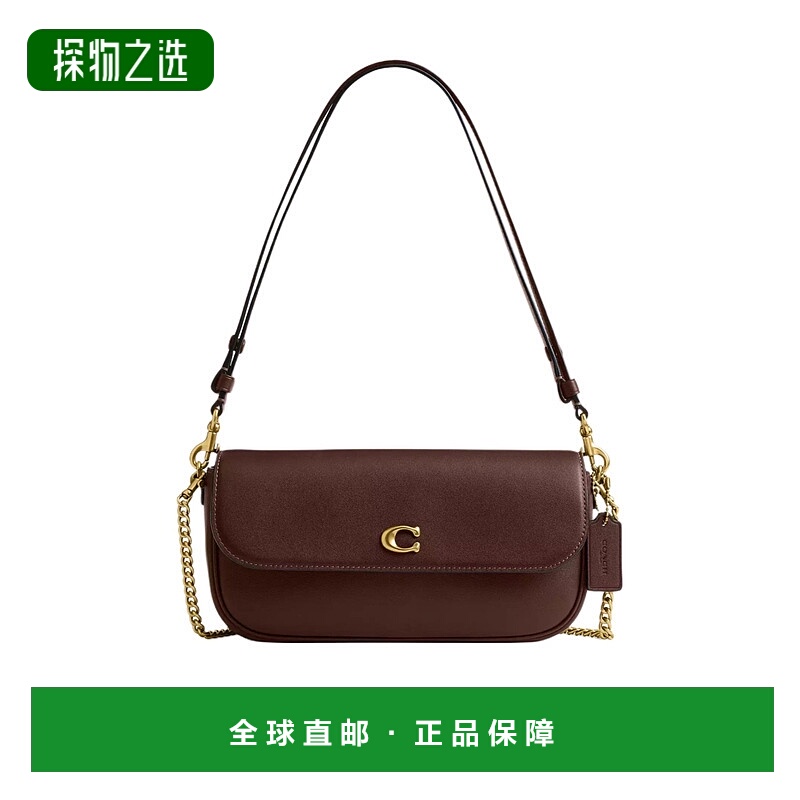 香港直邮Coach Brook 翻盖链条包 CAN90蔻驰