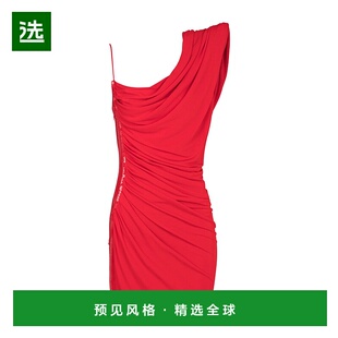 香港直邮Balmain 不对称连衣裙 EF0R5108MH01