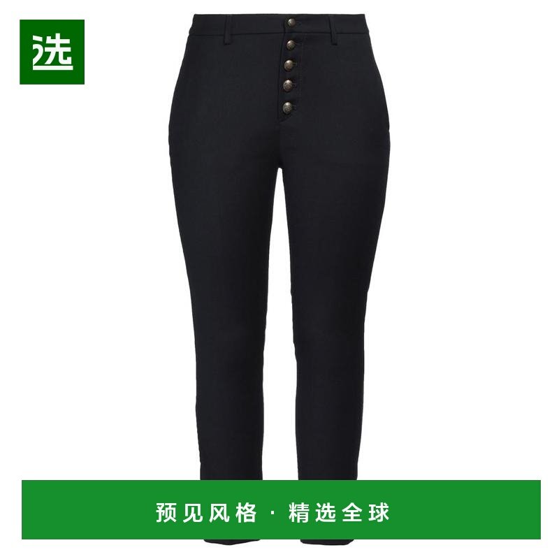 1h可退 【美国直邮】dondup 女士 休闲裤羊毛中腰直筒裤时尚休闲,女装/女士精品,休闲裤,淘宝优惠券,粉丝福利购,淘宝优惠卷