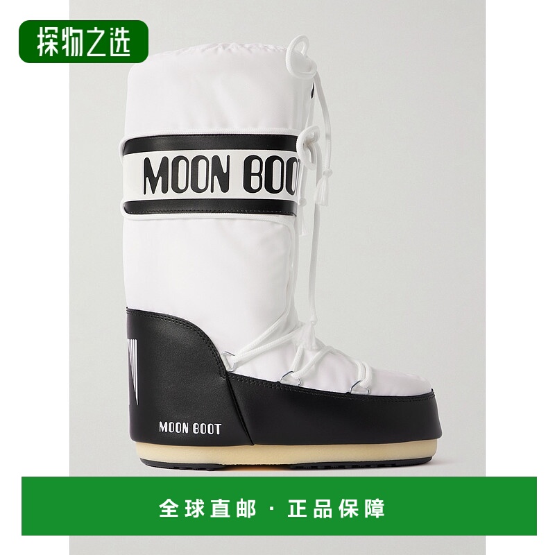 香港直邮moon boot 月亮靴 女士 Icon shell 仿皮雪地靴 80D14004