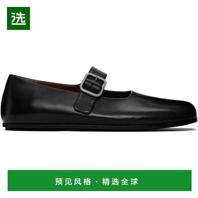 1h可退 香港直邮marsell 男士 黑色 Appiedi 玛丽珍鞋 MM4692P011