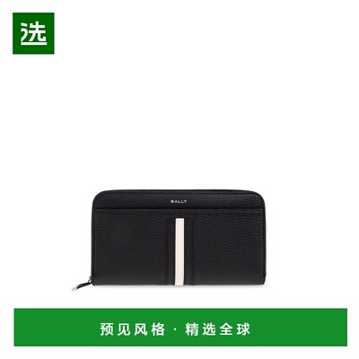 香港直邮BALLY 男士钱包 MLW03HVT434U901P AW2025 黑色 Leather