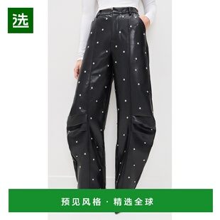 1h可退 香港直邮ROTATE BIRGER CHRISTENSEN 女士 铆钉工装裤