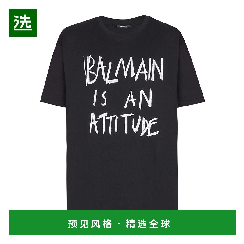 香港直邮Balmain 短袖T恤 GH1EG225GF40