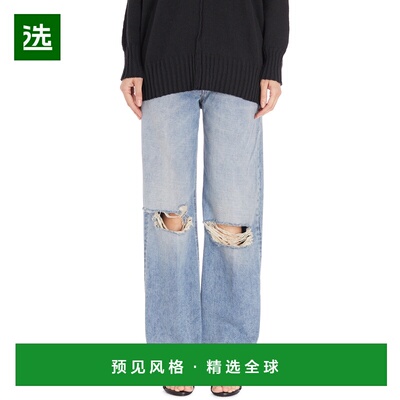 1h可退 香港直邮Dondup 女士 FRANCINE 长裤(牛仔色) HDP777DFE25