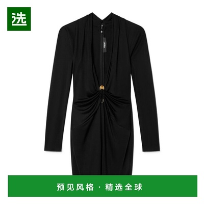 香港直邮Versace Safety Pin修身迷你连衣裙 10208221A12497