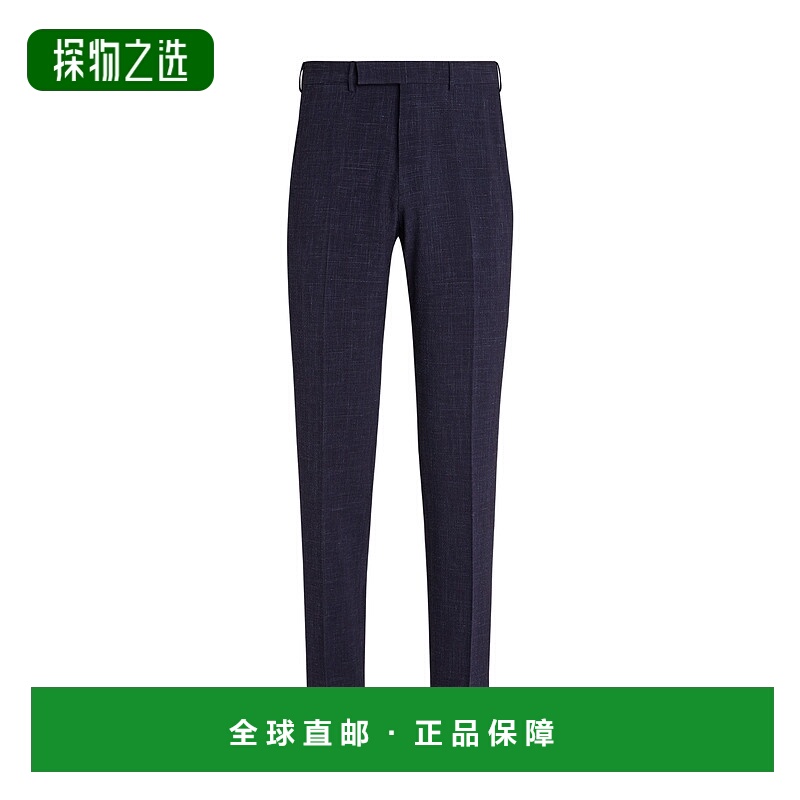 香港直邮Zegna 腰带环休闲裤 949F77A975T
