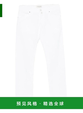 香港直邮JACOB COHEN 男士休闲裤 QE006D3848W00D AW2025 白色