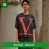 SB3MG01Y4Q1短袖 logo印花T恤 99新未使用 香港直邮Valentino