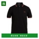 Polo衫 1h可退 black黑色 弗莱德.派瑞 男士 香港直邮Fred Perry