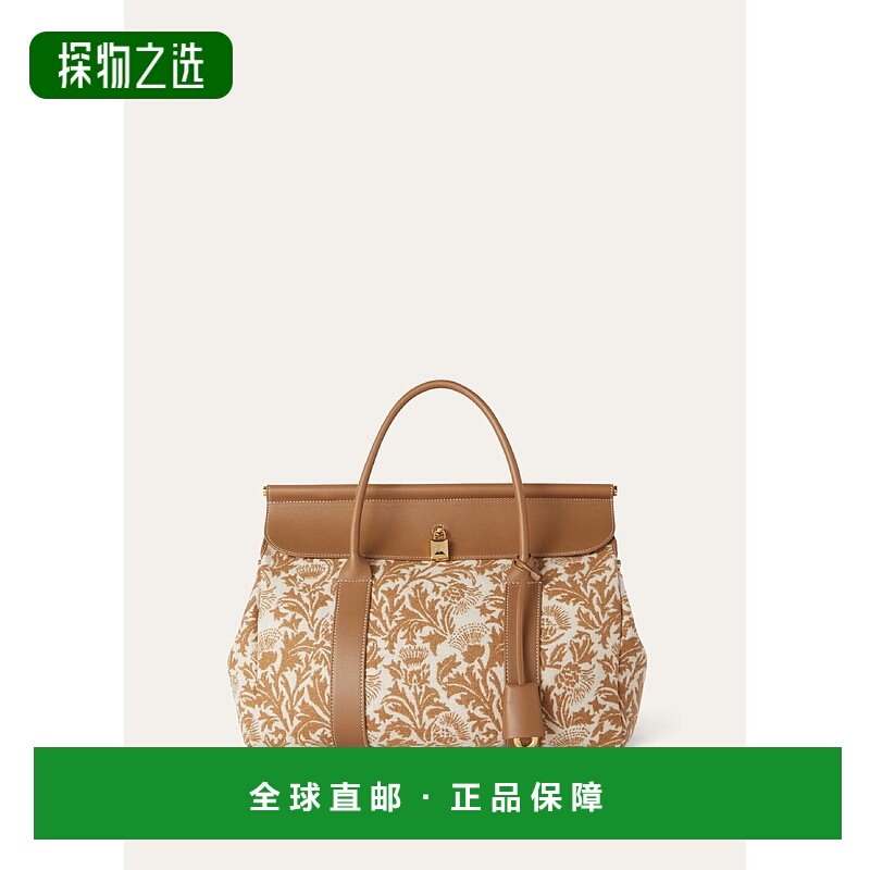 欧洲直邮LORO PIANA 25秋冬 FAO7314_F6IR 女士 手提包 Loom L32