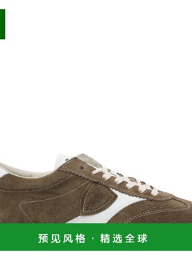 香港直邮PHILIPPE MODEL 男士运动鞋 PNLUD005 SS2026 绿色 系带