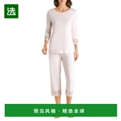 美国直邮 时尚 hanro 睡衣套装 1h可退 透气吸汗 女士 柔软舒适