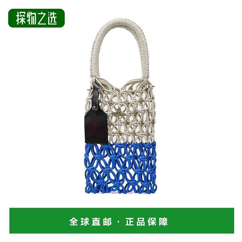 香港直邮Vivienne Westwood Thrawler 大号花边手提包 42030059U-