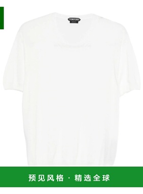 1h可退 香港直邮TOM FORD 男士针织衫 KCS026YMC040WAB SS2026 白