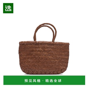香港直邮Dragon Diffusion 女士手提包 8809TAN CO 棕色 Flat Bag