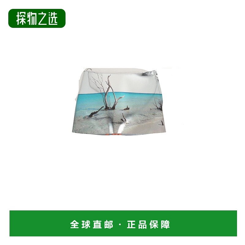 香港直邮Prada 普拉达 女士 高光 A 字迷你裙 51912SOOO1684