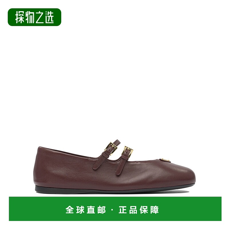 1h可退 欧洲直邮prada 女士 乐福鞋普拉达芭蕾舞鞋女鞋单鞋