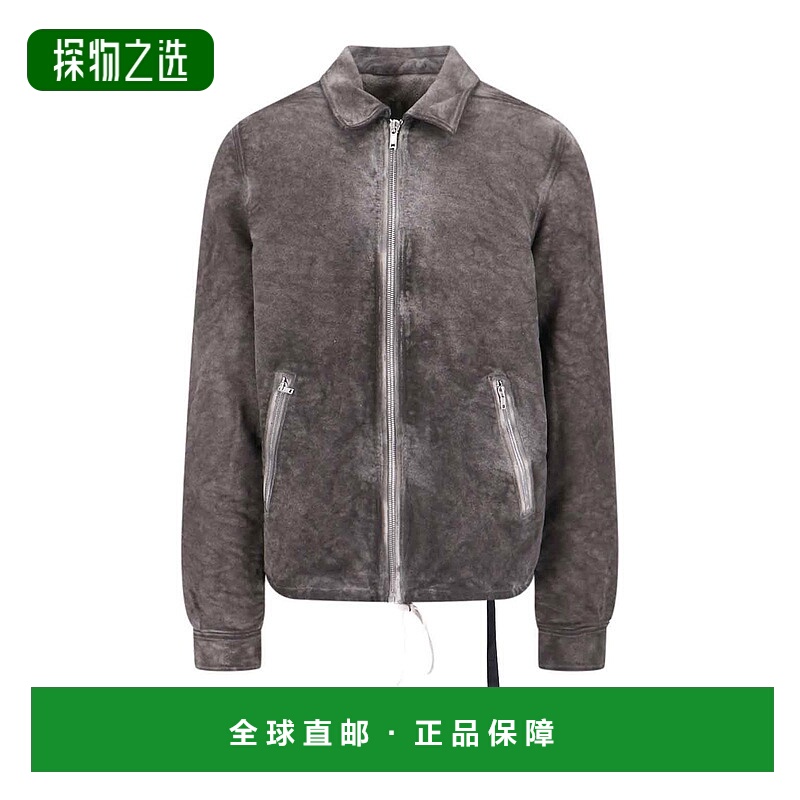 1h可退 欧洲直邮RICKOWENS男士外套直筒型休闲时尚男装上衣DU02D2