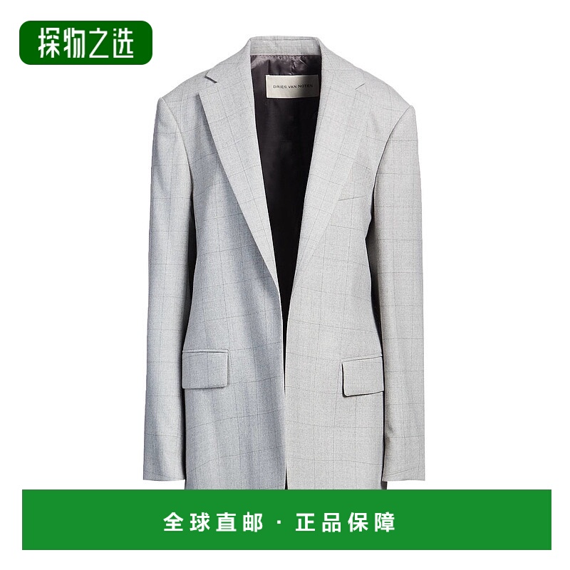 香港直邮Dries Van Noten 德赖斯·范诺顿 女士 西装外套羊毛