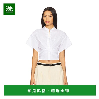 1h可退 香港直邮rag bone 瑞格布恩 女士 Gretchen 府绸衬衫 WAW2