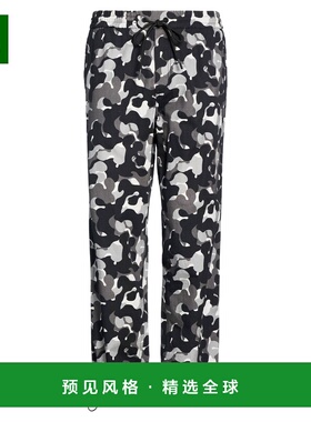 1h可退 香港直邮Iceberg 冰山 男士 休闲长裤 black黑色 舒适时尚