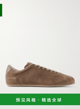 1h可退 香港直邮Common Projects 男士 Lo Profile 开车皮革边绒