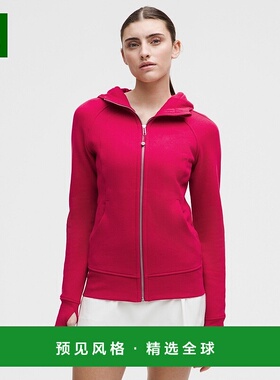 1h可退 欧洲直邮LULULEMON露露乐檬 拉链式Scuba连帽衫