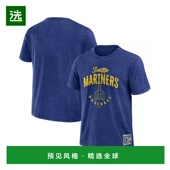 简约时尚 1h可退 舒适透 T恤短袖 圆领上装 美国直邮 Fanatics男士