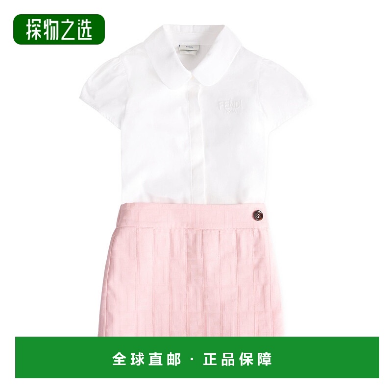 香港直邮Fendi 短袖连衣裙 BFB569AS64F0ZKY