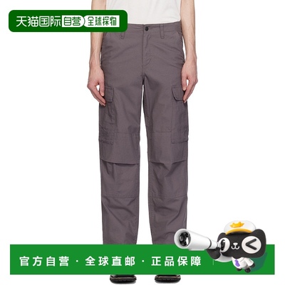 1h可退 香港直邮CARHARTT WIP 男士 紫色 Regular 工装裤 I032467