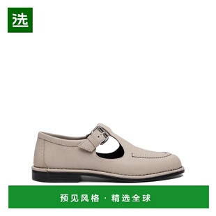 香港直邮PIERRE HARDY 女士芭蕾乐福鞋 AEE02GRAINKIDOFFWHITE