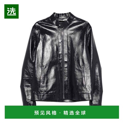 香港直邮FENDI 男士皮衣 FPJ143AVZRF0N5W SS2026 黑色 Midnight