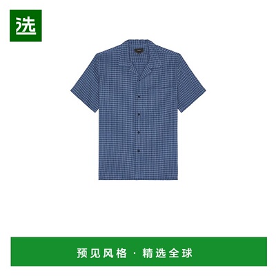 1h可退 香港直邮VINCE 男士 Provence 格子领衬衫 M10541595