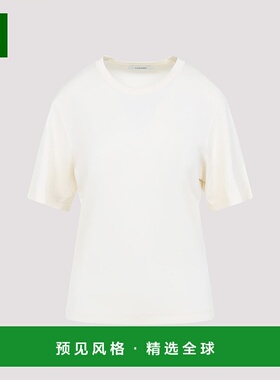1h可退 香港直邮Lemaire 女士 罗纹T恤 TO1440LJ1016 white白色