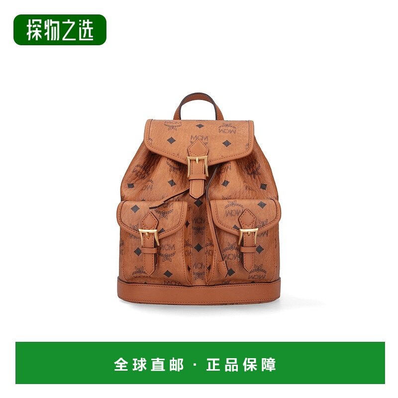 1h可退 香港直邮MCM 女士 AREN VISETOS 抽绳背包 MWKFATA02