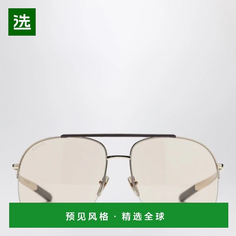 香港直邮GUCCI 女士眼镜 861000I3330SGUC8023 SS2026 银色,ZIPPO/瑞士军刀/眼镜,太阳眼镜,淘宝优惠券,粉丝福利购,淘宝优惠卷