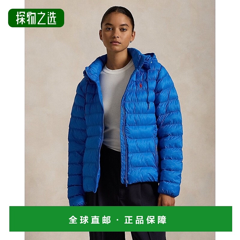 自营欧洲直邮RalphLauren拉夫劳伦 Polo防水可打包连帽夹克