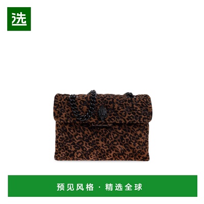 香港直邮KURT GEIGER 女士斜挎包 LEATHERKENSINGTONBAG0BROWNOTH