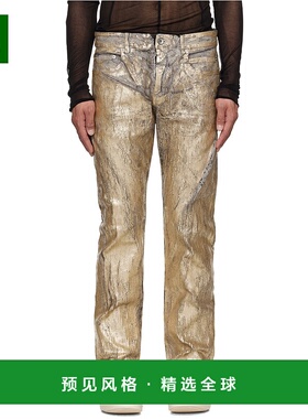 香港直邮Rick Owens Hollywood Headon 工装牛仔裤 RR01E5308SGMC