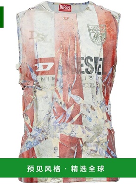 1h可退 香港直邮Diesel 迪赛 男士 无袖背心 A187000SKBT潮牌时尚