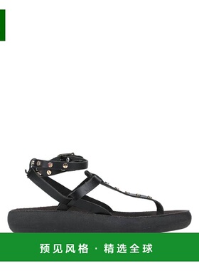 1h可退 香港直邮Ancient Greek Sandals 女士 人字拖 black黑色
