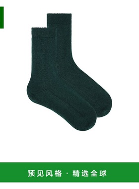 1h可退 香港直邮Falke 女士 舒适羊毛袜子 47548 green绿色 舒适