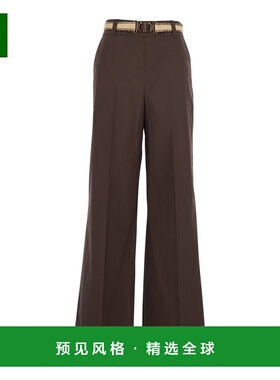 1h可退 香港直邮Twinset 女士 时尚裤装 251TT2105 brown棕色 舒